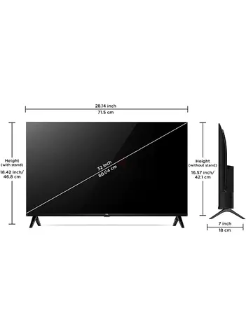 TCL S4500A Smart TV (32/40/43) - Good Condition
