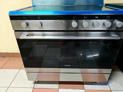 Siemens latest model electric ceramic 5 hobs stove oven fan cooking range 90x60 by szds