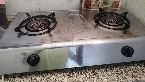 Sanford stove with cylinder