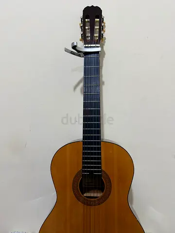 HOHNER HC-03 Nylon-String Acoustic Guitar with Capo - Good Condition