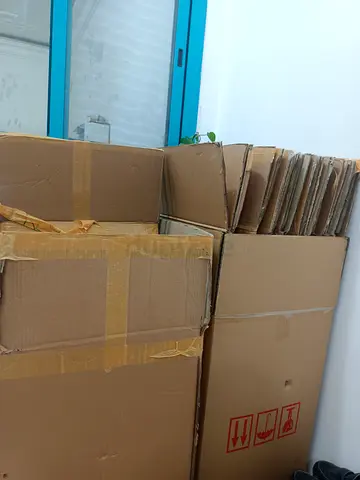 Used Corrugated Cardboard cartoon Boxes