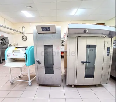Bakery equipment (Rotary-moulder-sheeter-cutter-Proofer-slicer)