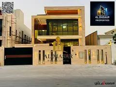 Villa in Al Rawda, close to all services, including electricity, water, and air conditioning. Freeho