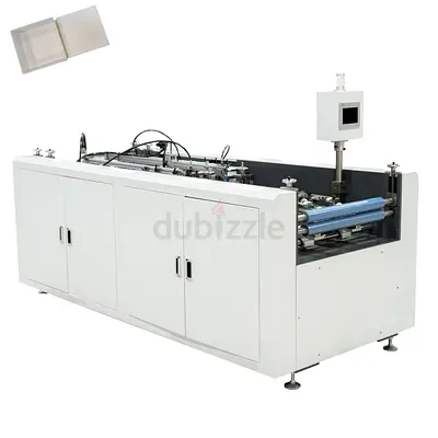 👉 High Speed Automatic 4-Side Box Folding  Pasting Machine