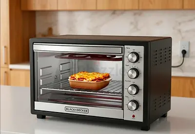 Black+Decker countertop convection oven - used, good condition