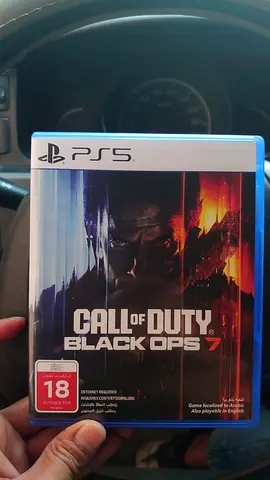 Ps5 black opps 7 arabic and English