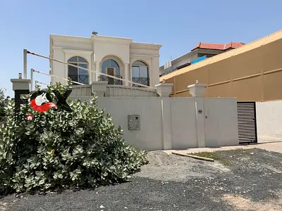 Villa for rent Al Rawda 2 Ajman 105000 AED 5 bedrooms prime location next to mosque 5000 sq ft