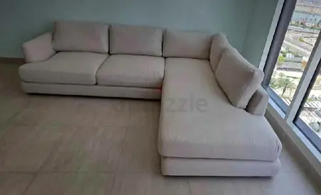 West elm L shape sofa