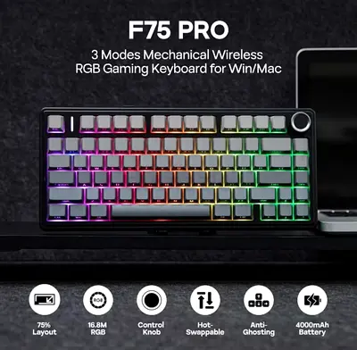 Aula F75 Pro Wireless Mechanical Keyboard