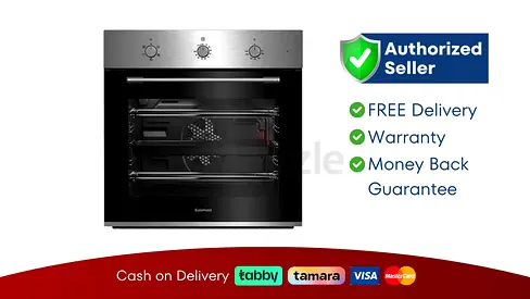 Euromaid 60cm 5 Function Built-In Oven - Brand New | 1 Year Warranty | FREE Delivery