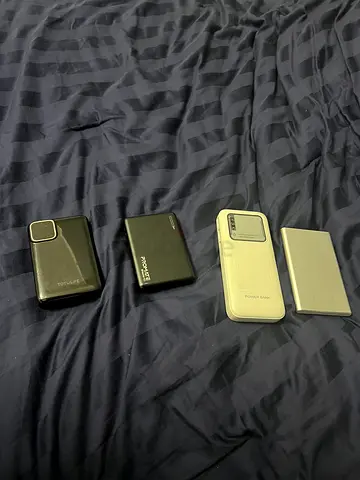 Set of 4 Portable Power Banks - Various Capacities, and all bought for 250+