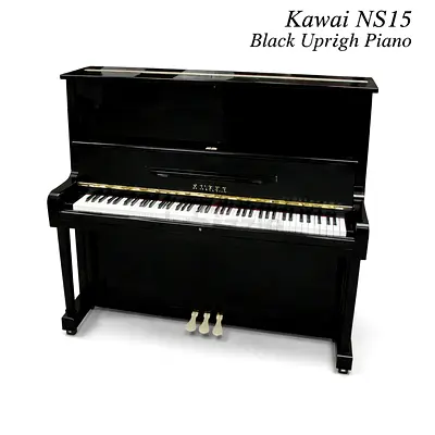 KAWAI Black Upright Piano ( Model :- NS15)