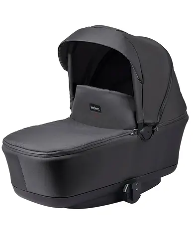 Stroller and  Bassinet in Black Le Clerc Influencer - Excellent Condition