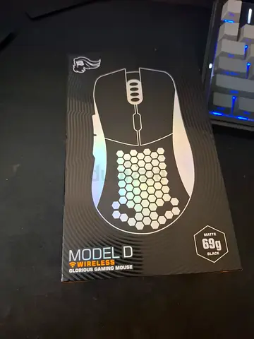 Glorious Model D Wireless Gaming Mouse  - Matte Black (Like New)