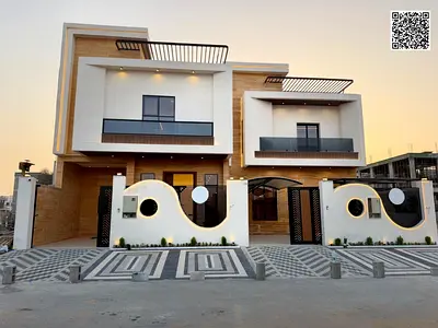 For sale: a modern villa including registration fees, price negotiable, freehold ownership with the