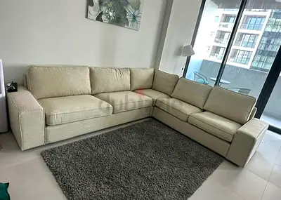 Brand new condition Ikea Kivik Corner L shape sofa beige