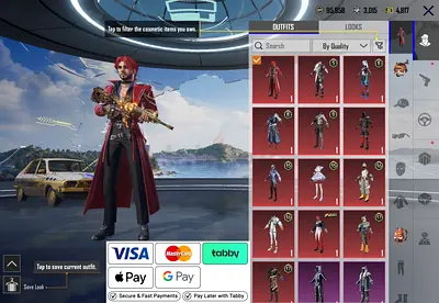 PUBG ACCOUNT CHEP M416 CRIMSON LEVEL 4 + SCAR LEVEL 4 + M762 2 + MYTHIC GLIDER RARE