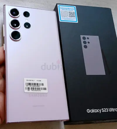 Samsung S23 Ultra 5G
256GB/8GB 
Condition Like New 
H.K Display 
All Working