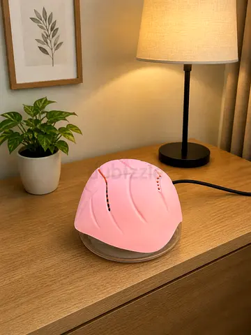 Electric motor Ultrasonic Cool Mist Humidifier - Pink, Compact run 24 x 7