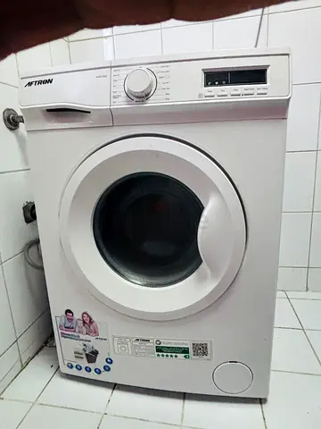 Used Aftron Front Load Washing Machine - 6kg, Good Working Condition