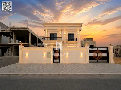 Luxury Villa for Sale in Al Helio 2 – Ajman | Classic Design | Registration Fees Included | Prime Location