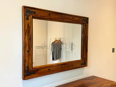 Marina Home solid wood mirror