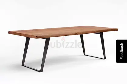 Dinning Table Natural Wood from CrateBarrel!