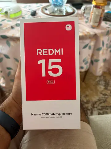 Xiaomi Redmi 15 (brand new box) - 5G, 7000mAh battery