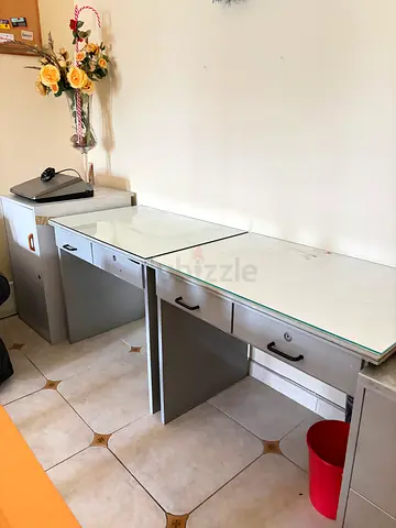 Office Desk with Drawers
