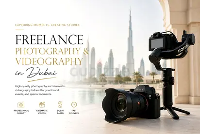 Starting from 199 AED_Freelance Videographer Dubai _Photography Videography Content