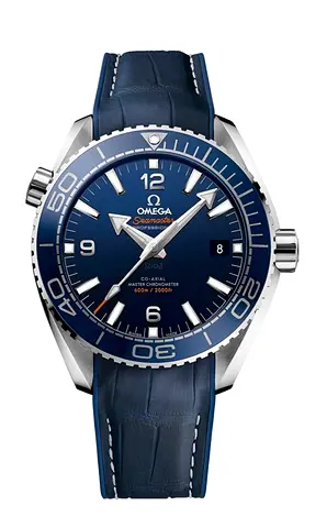 Omga seamaster plant ocean blue dial full set 2024 model with warranty to 2029
