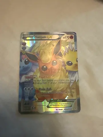Flareon Pokémon card rare high quality
