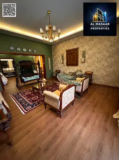 Modern villa, 5000 sq ft, price includes electricity, water, air conditioning, and furniture. The vi