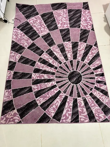 Purple carpet room