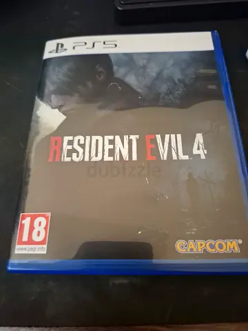 Resident Evil 4 Remake - PS5 (Like New) أو بالعربي لعبة ريزيدنت إيفل 4 ريميك - بلايستيشن 5  (شبه جدي