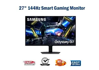 Samsung 27 Inch Odyssey G7 144Hz Gaming Monitor