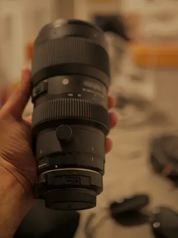 Sigma Art lens (50-100mm) F1.8