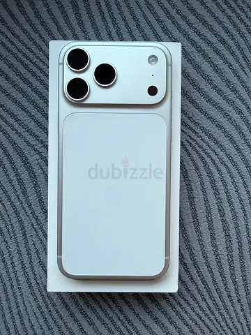 iPhone 17 pro max Silver Middle East