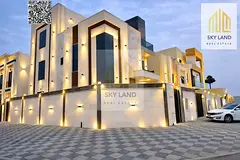 Your dream villa for sale in Al Helio 2, Ajman - registration fees included - personal finishing and