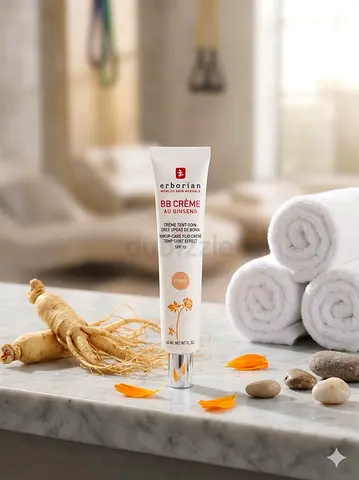 Erborian BB Crème Au Ginseng - Light/Medium, 45 ml never used