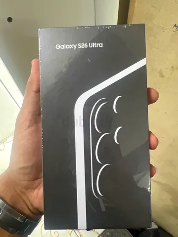 Brand new Samsung Galaxy S26 Ultra (sealed box)black  - UAE