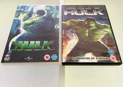 2 Hulk Movie DVD’s