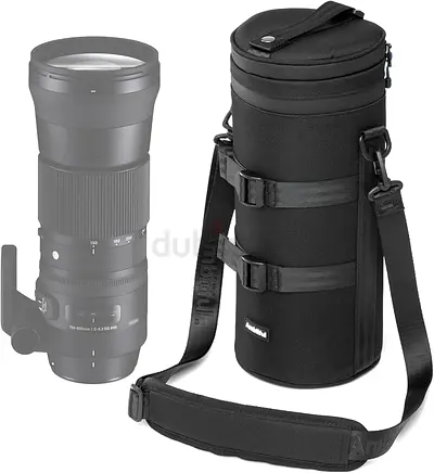 AMBITFUL Thick Camera Lens Pouch Case, Water/Dust/Shock Protection Lens Pouch