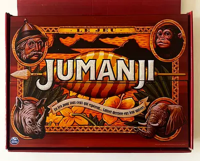 JUMANJI BOARD GAME - WOODEN EDITION