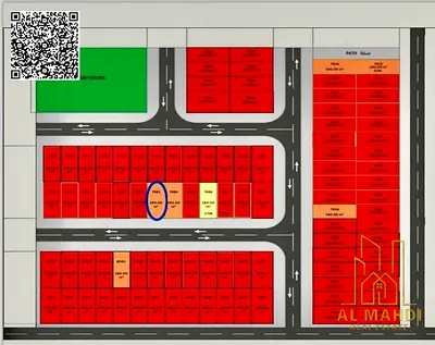 1722 sq ft freehold – paved roads ready – prime location close to Maktoum Bin Rashid Street