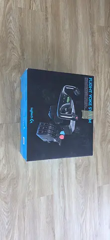 Logitech Flight Yoke System (Complete in Box) - PC Flight Simulator Controller Yoke  Throttle