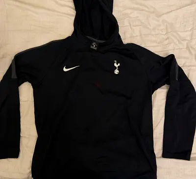 Black Nike Tottenham Hotspur Hooded Training Top - Size L