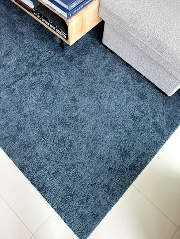 IKEA Dark blue Area Rug - 200x300cm Like New