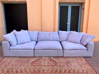 Cloud feather modular luscious sofa