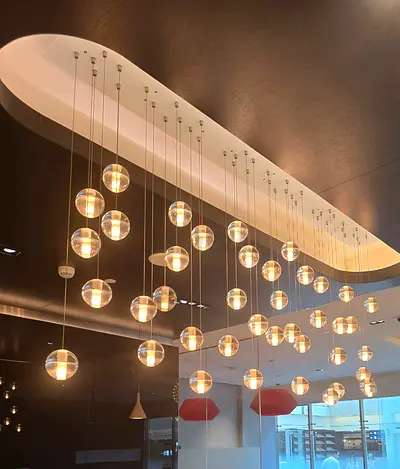 Modern Glass Bubble Pendant Lights
